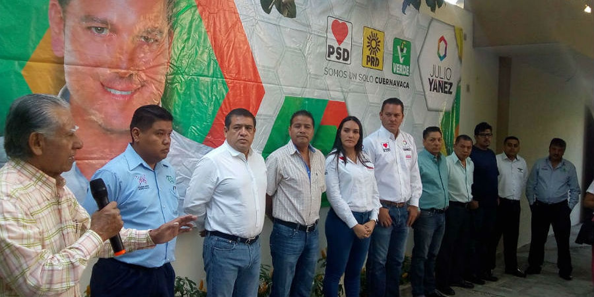 Anuncian taxistas que se suman al proyecto del candidato a la alcaldía por la alianza 'Juntos Por Cuernavaca'