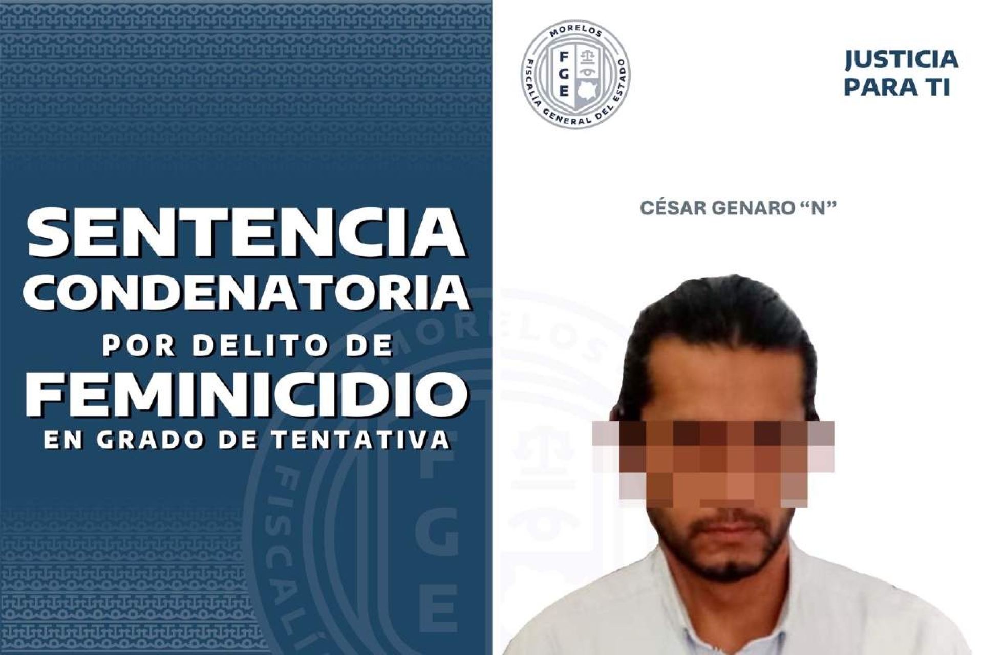 Sentencian a individuo por intento de feminicidio