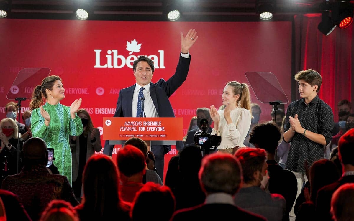 Justin Trudeau gobernará Canadá por un tercer periodo