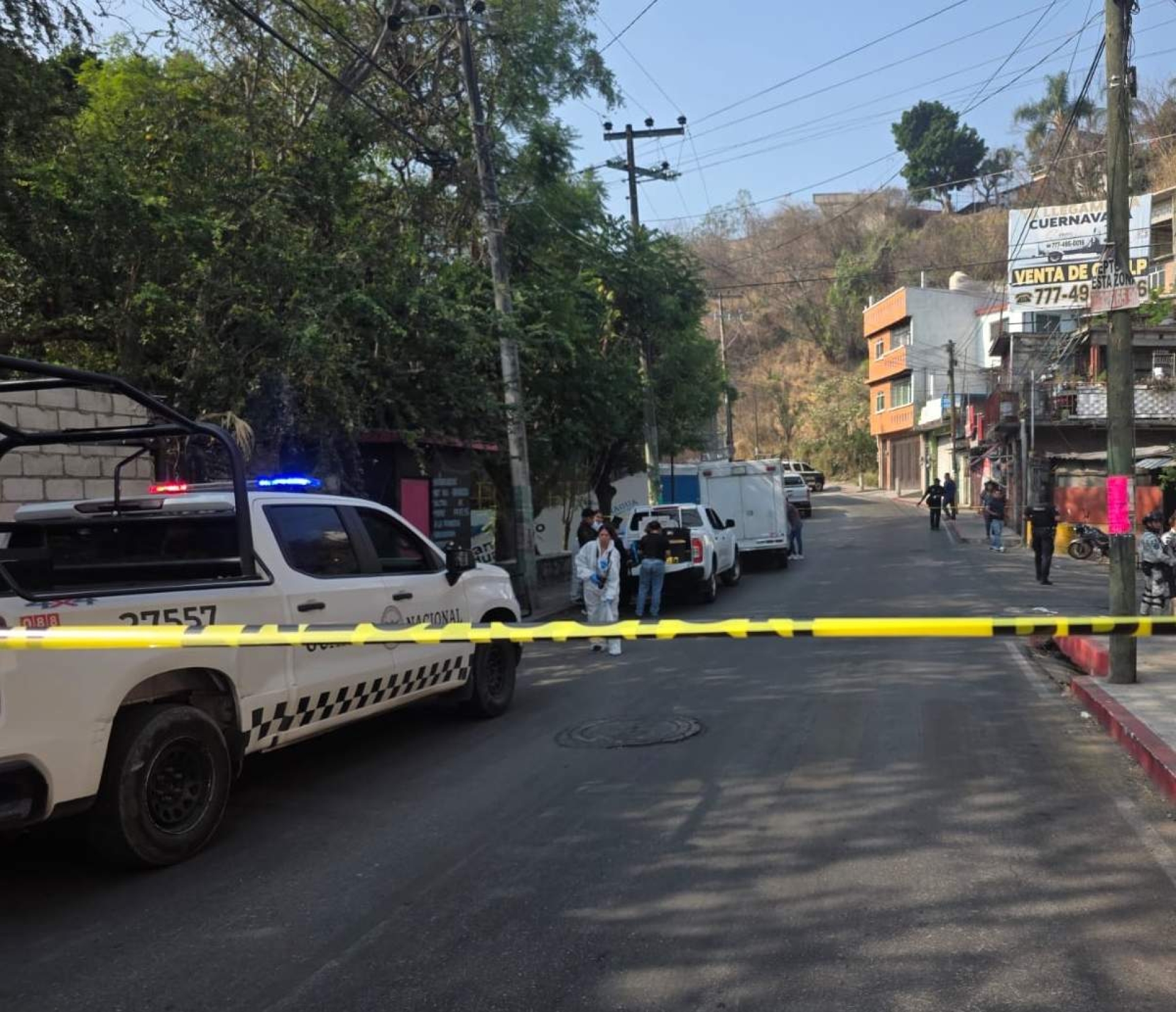 Acribillan a individuo en Cuernavaca