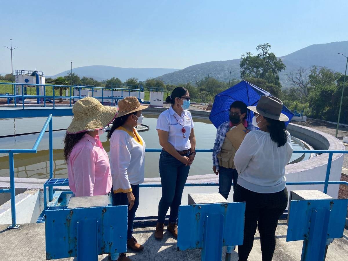 Realizan reunión de trabajo en PTAR de Tlatenchi