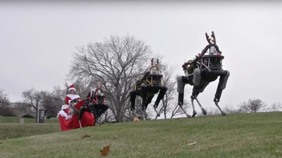 Los robots de Google celebran la Navidad… y dan miedo