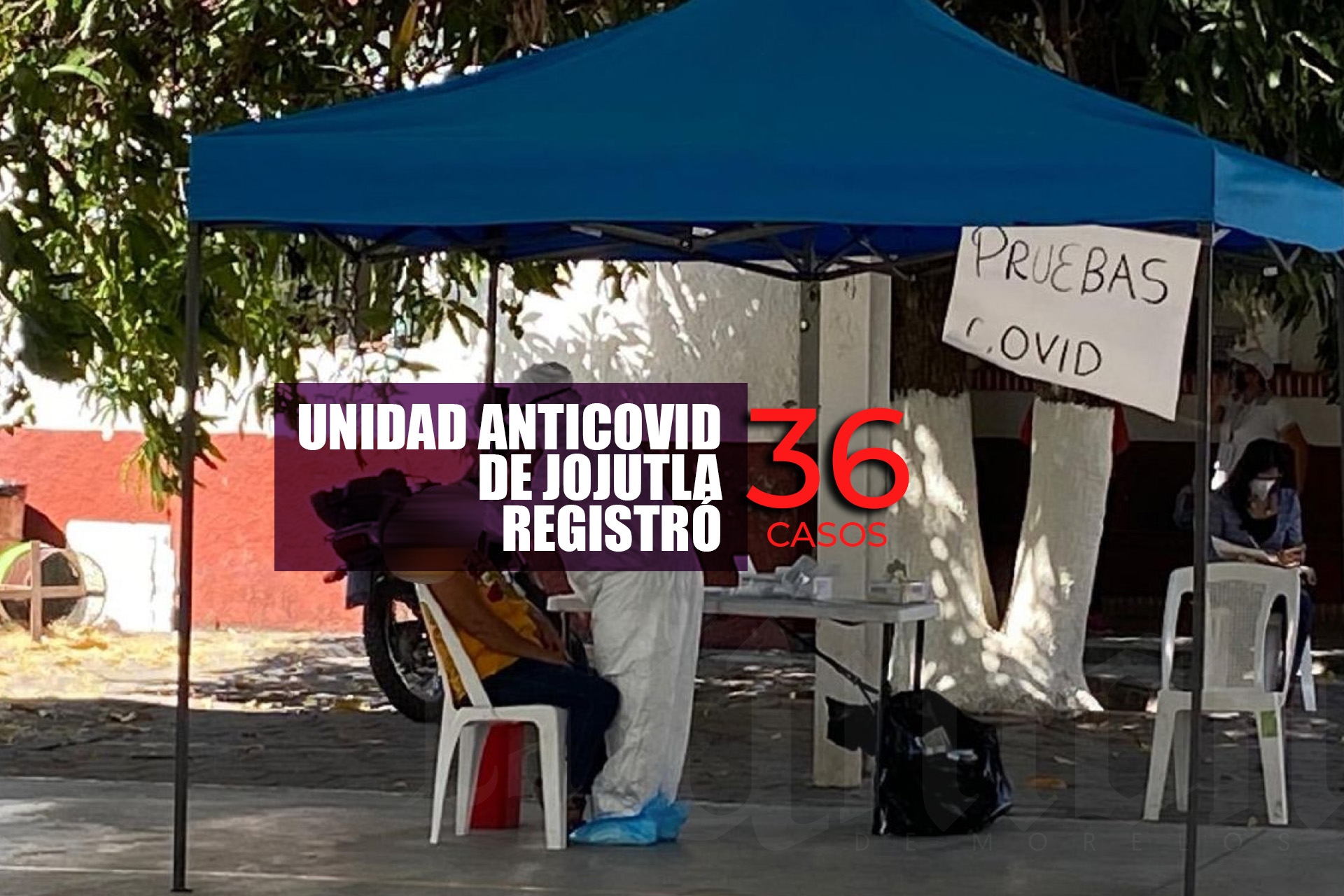 Unidad anticovid de Jojutla registró 36 casos de COVID en una semana