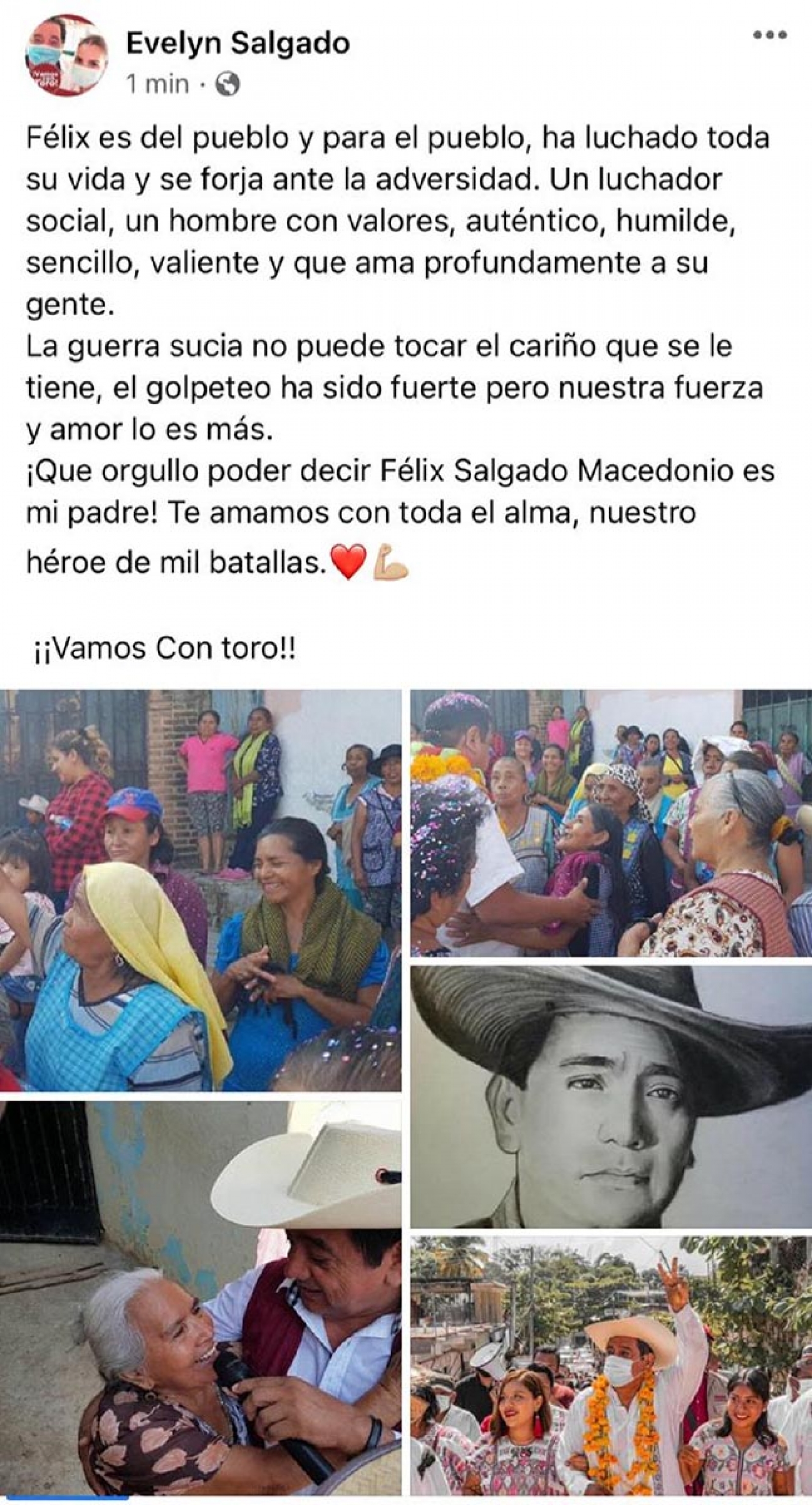 Mensajes de apoyo