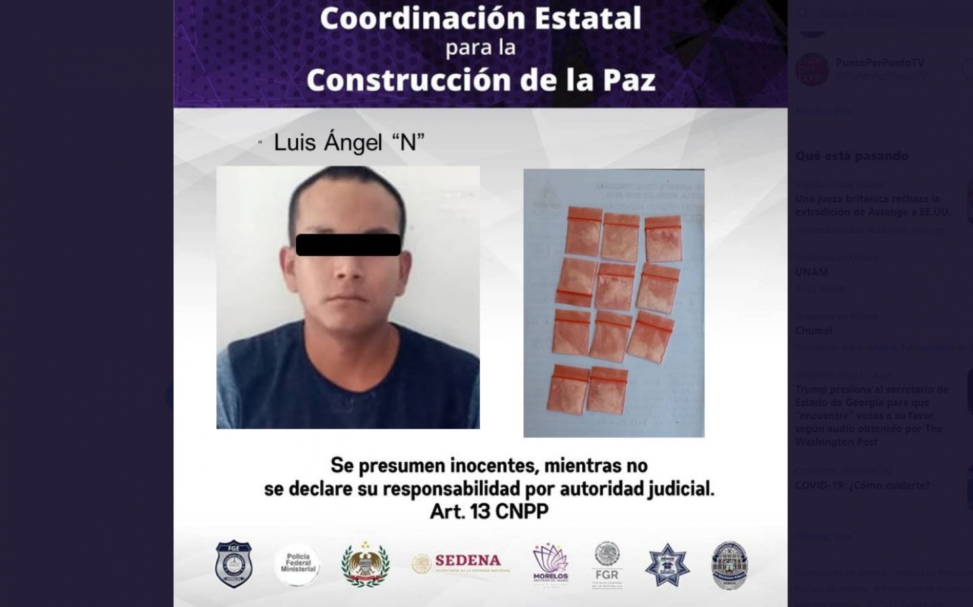 Atrapado con las manos en la masa