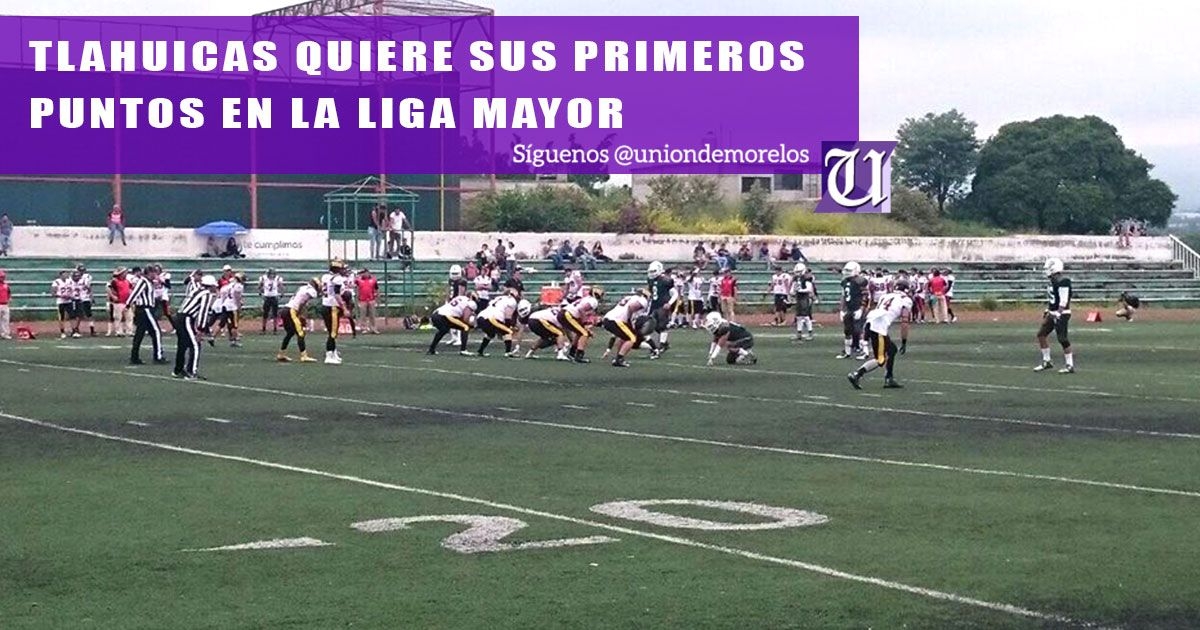 Tlahuicas Morelos va por su primera victoria en la ONEFA