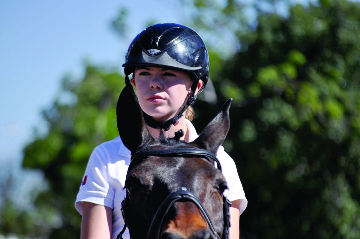 Isabella Estrada avanza en Mundial Infantil de Equitación 2017