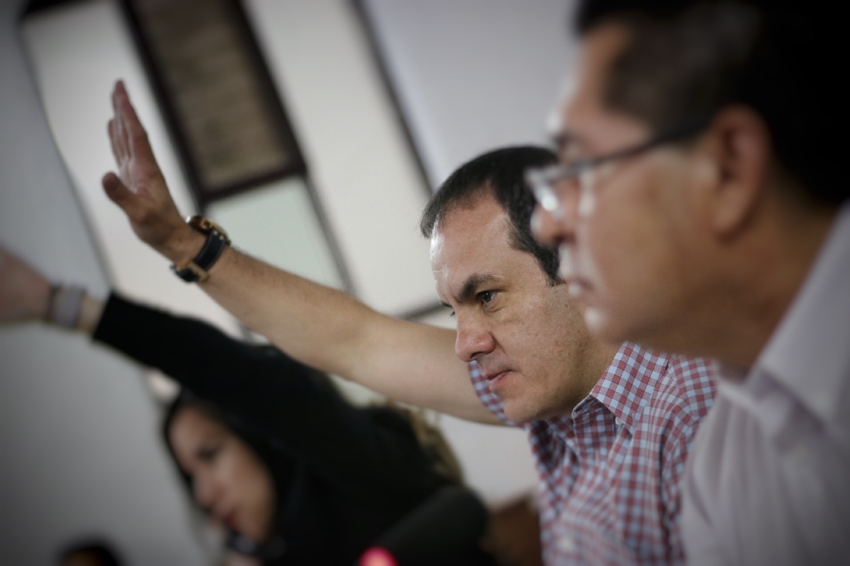 Refrenda Cuauhtémoc Blanco compromiso de trabajar por Cuernavaca