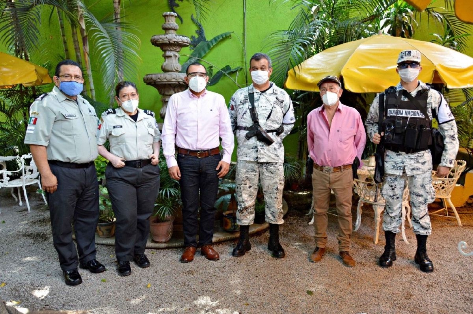 Fortalecen lazos la Guardia Nacional y el gobierno de Yautepec