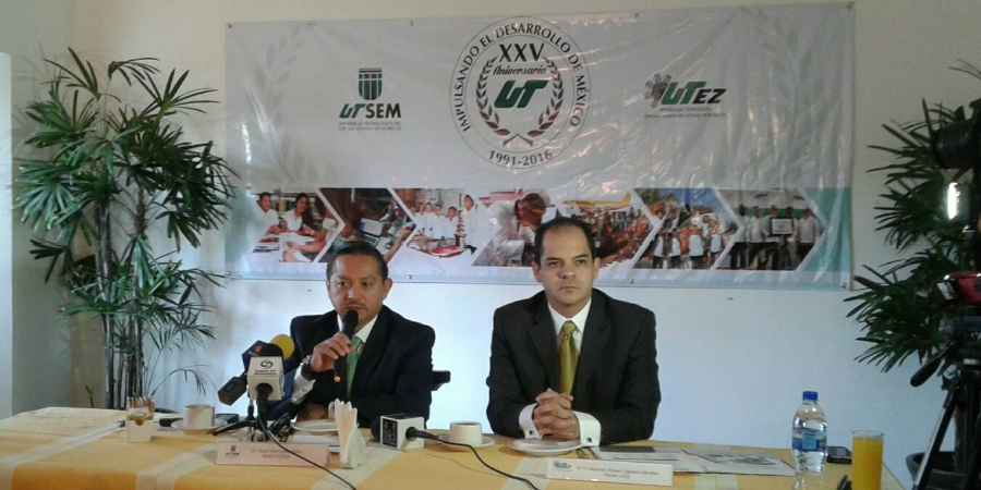 Rectores de la UTEZ y de la UTSEM dan a conocer convocatorias de admisión