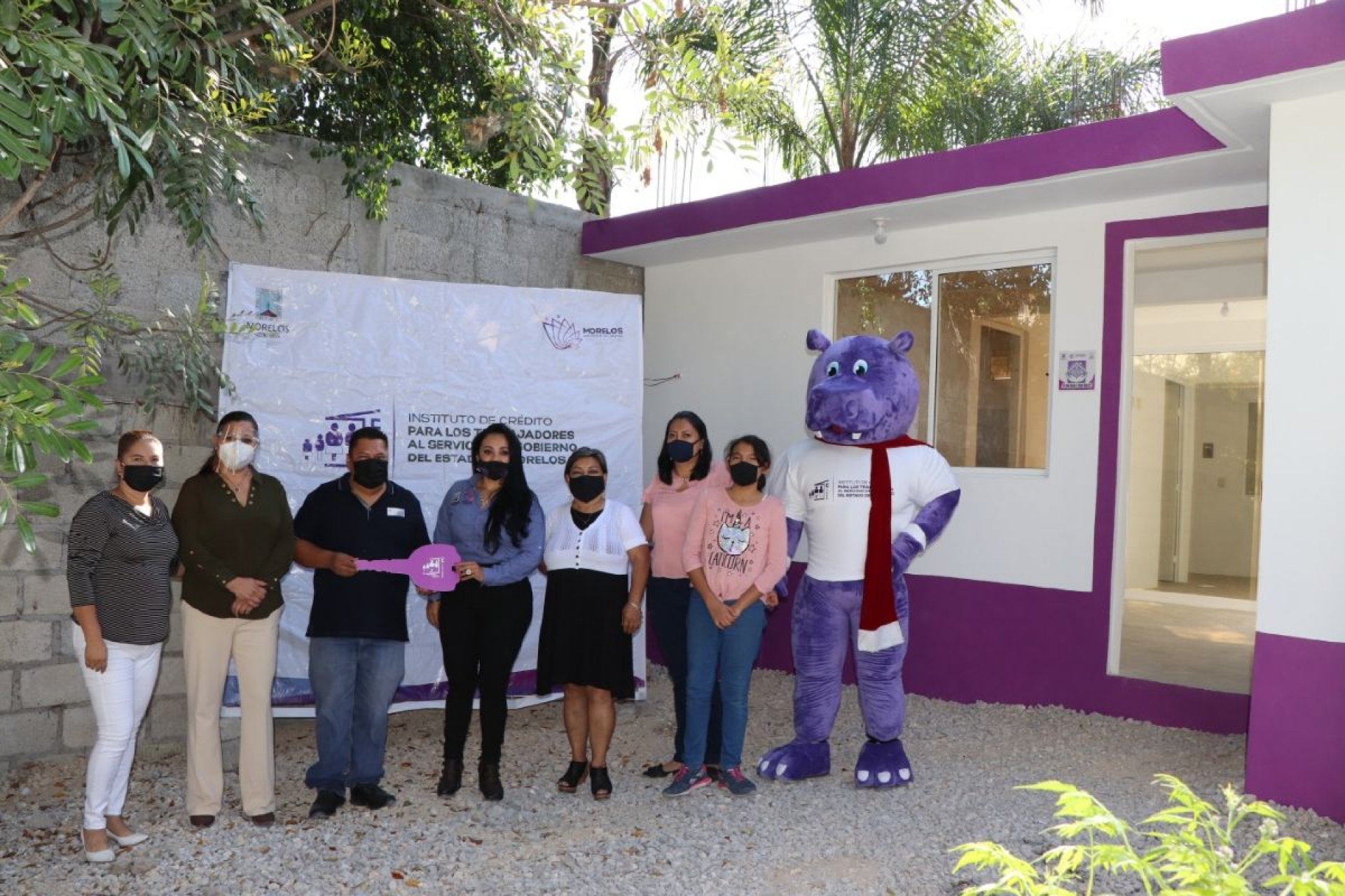 Cumple ICTSGEM con primera entrega del programa “Un Mejor Hogar un Mejor Morelos”  Viernes 25 de Diciembre de 2020