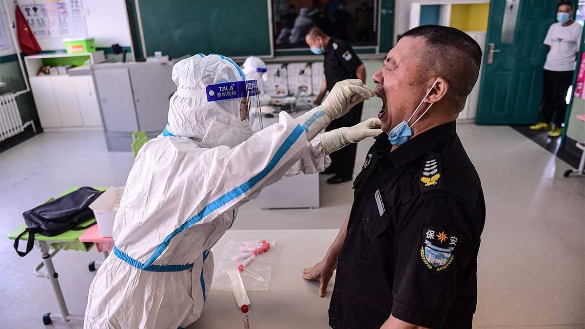 Detectan nuevo brote de COVID-19 en China