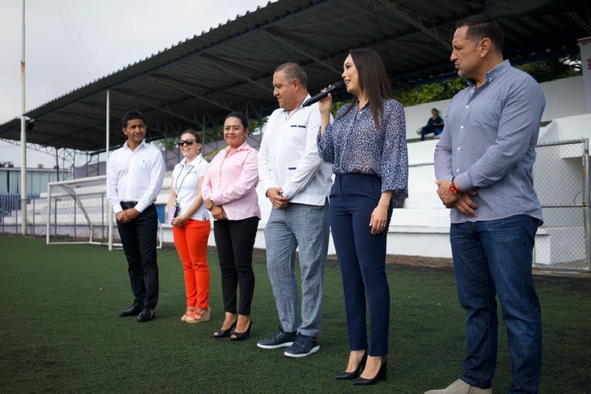 Encabeza Natália Rezende torneo de futbol para adolescentes de Centros Asistenciales