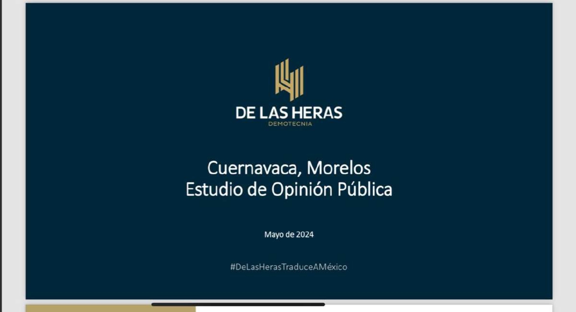 De las Heras da ventaja a Morena en Cuernavaca