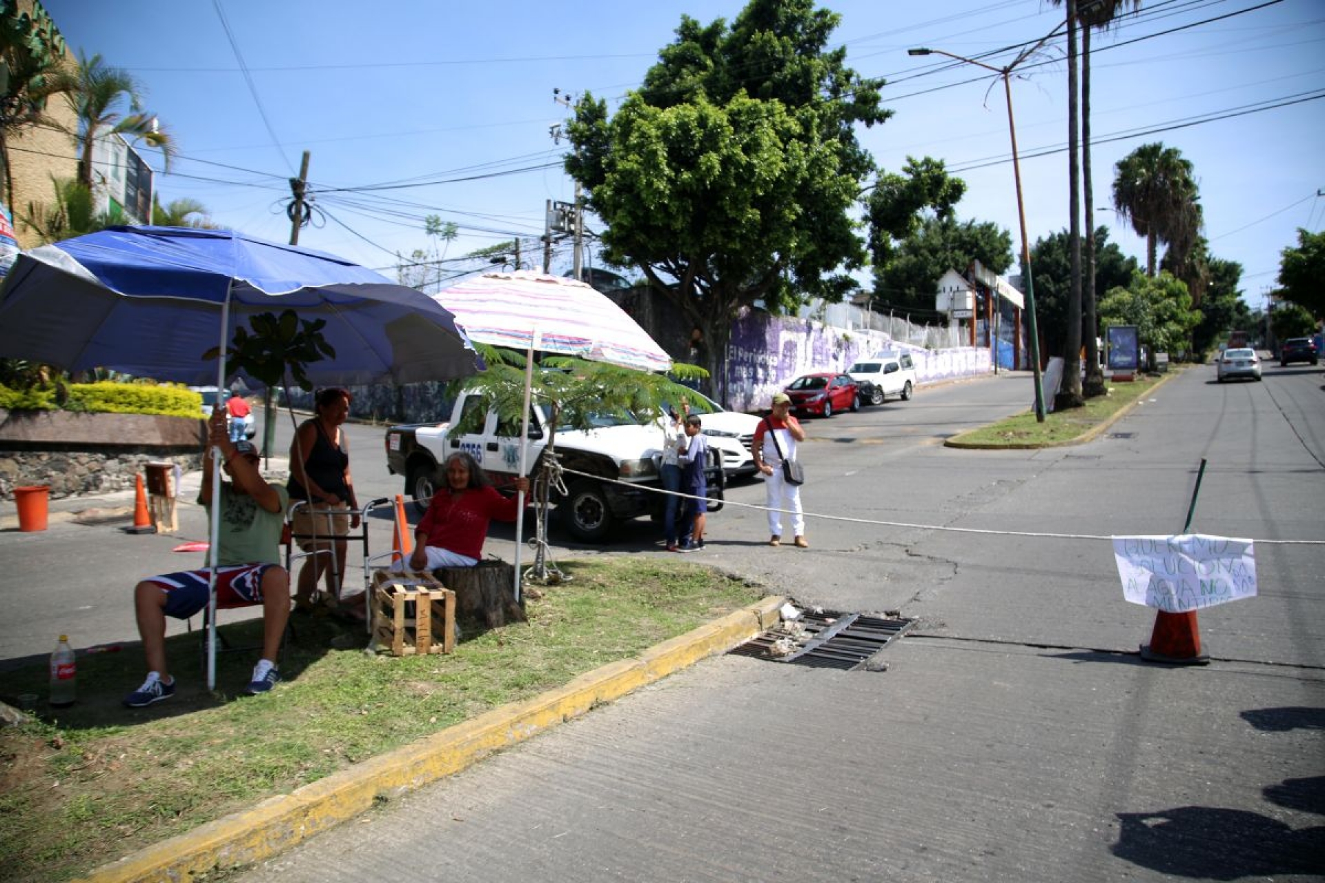 Más protestas por falta de agua