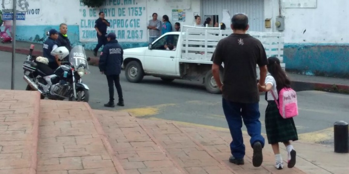 Confirma secretaria de Educación que hoy se suspenden clases