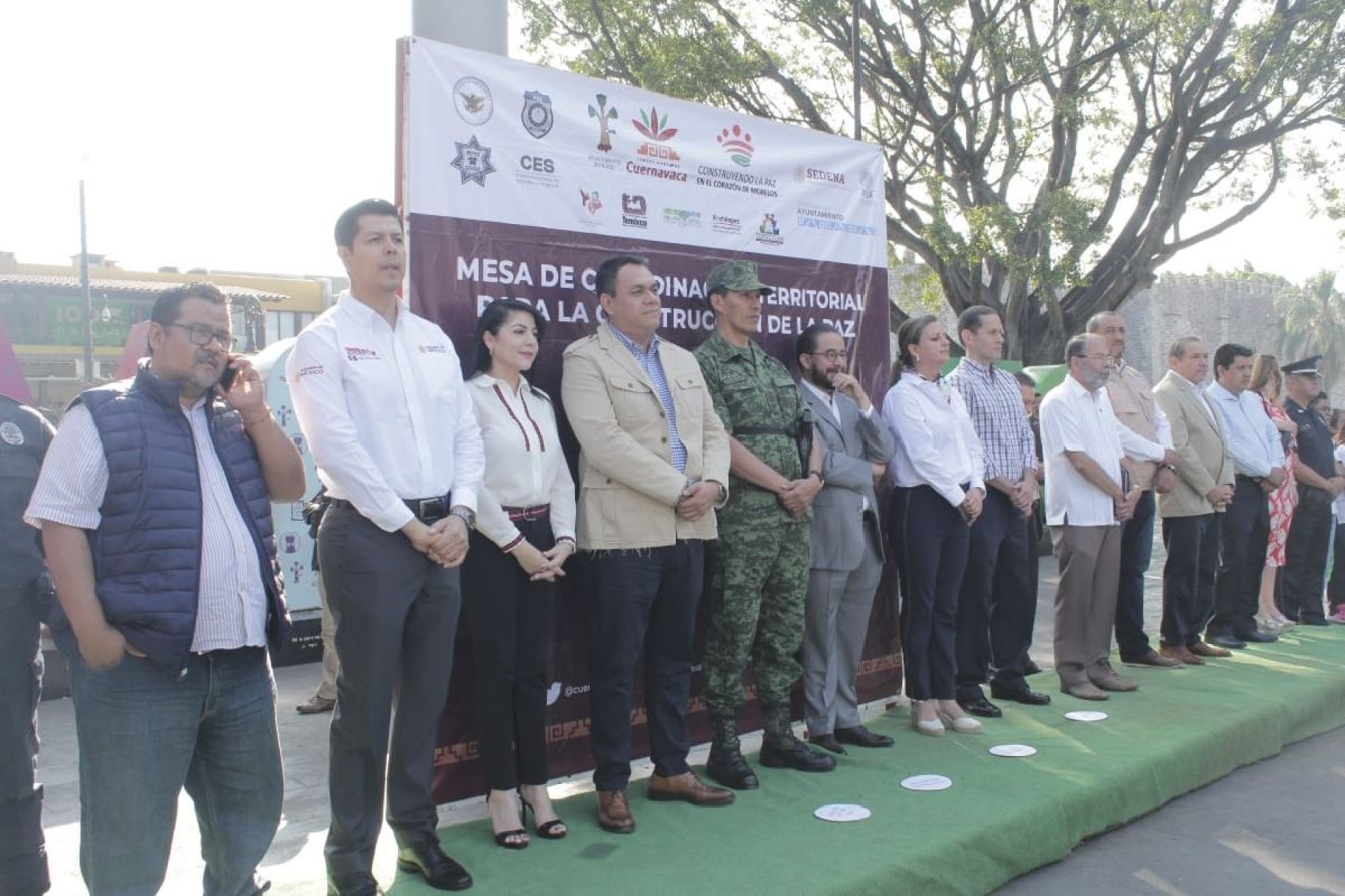 Participa ayuntamiento capitalino en mesa de coordinación por la paz