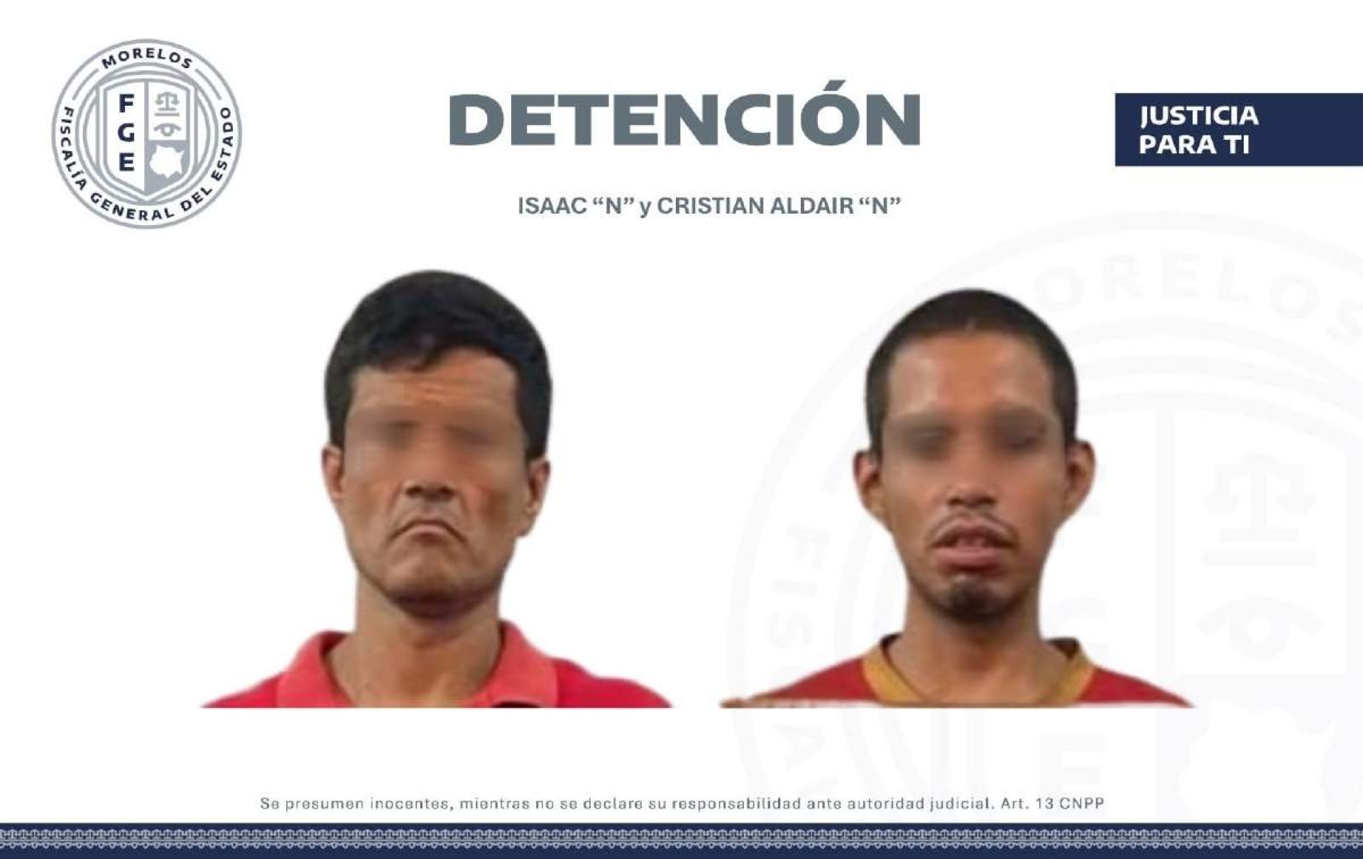 Los descubrieron en poder de 'cristal'