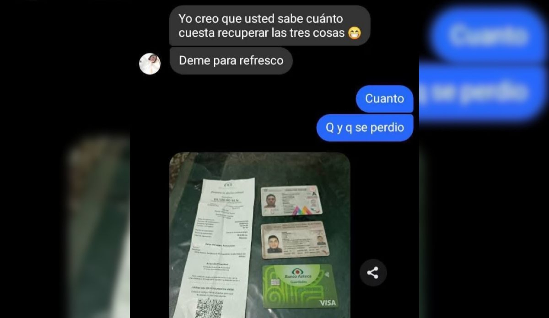 Mujer es bautizada como ‘Lady Refresco’ tras quemar documentos en Edomex