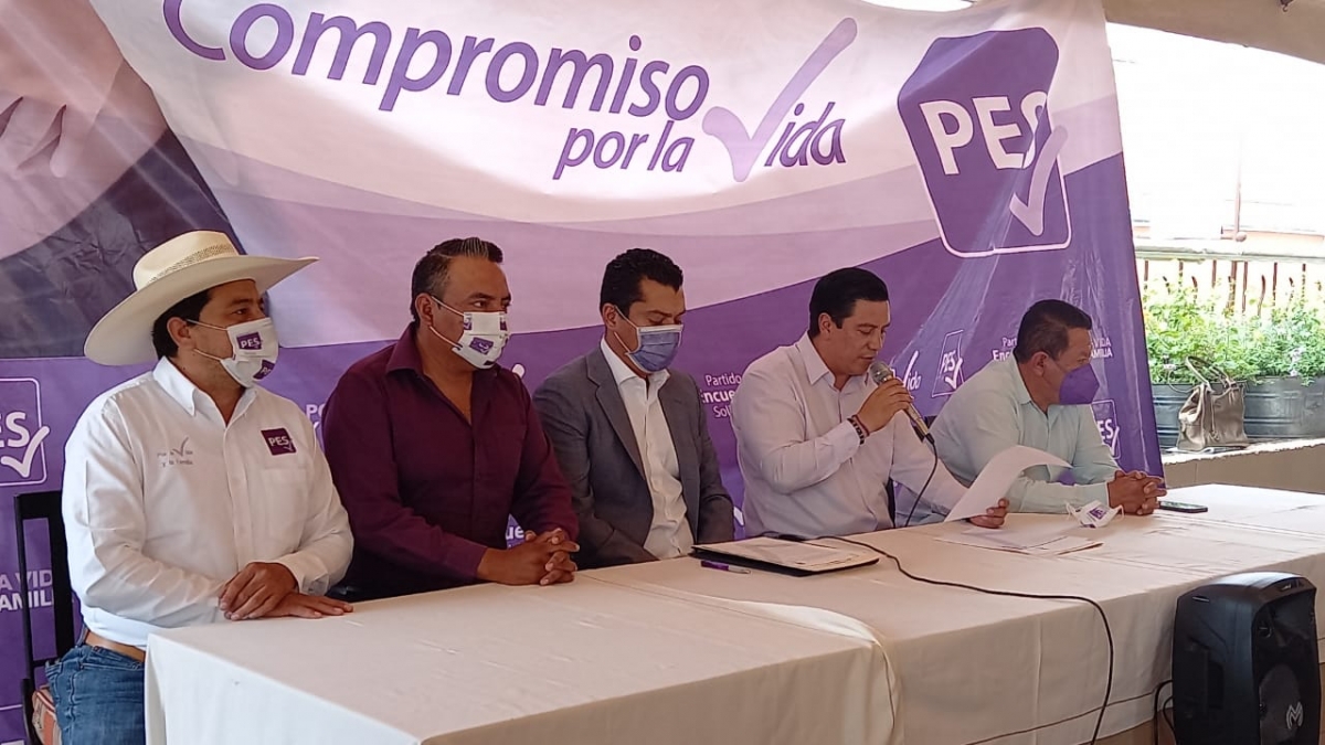 Firman candidatos de Encuentro Solidario a diputados federales 'Compromiso por la Vida'