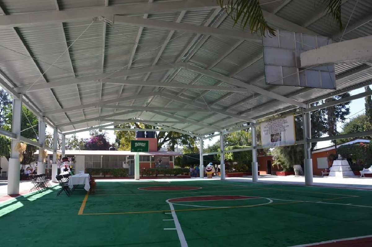 Inauguran techumbre de Primaria “Dr. Belisario Domínguez” en San Carlos