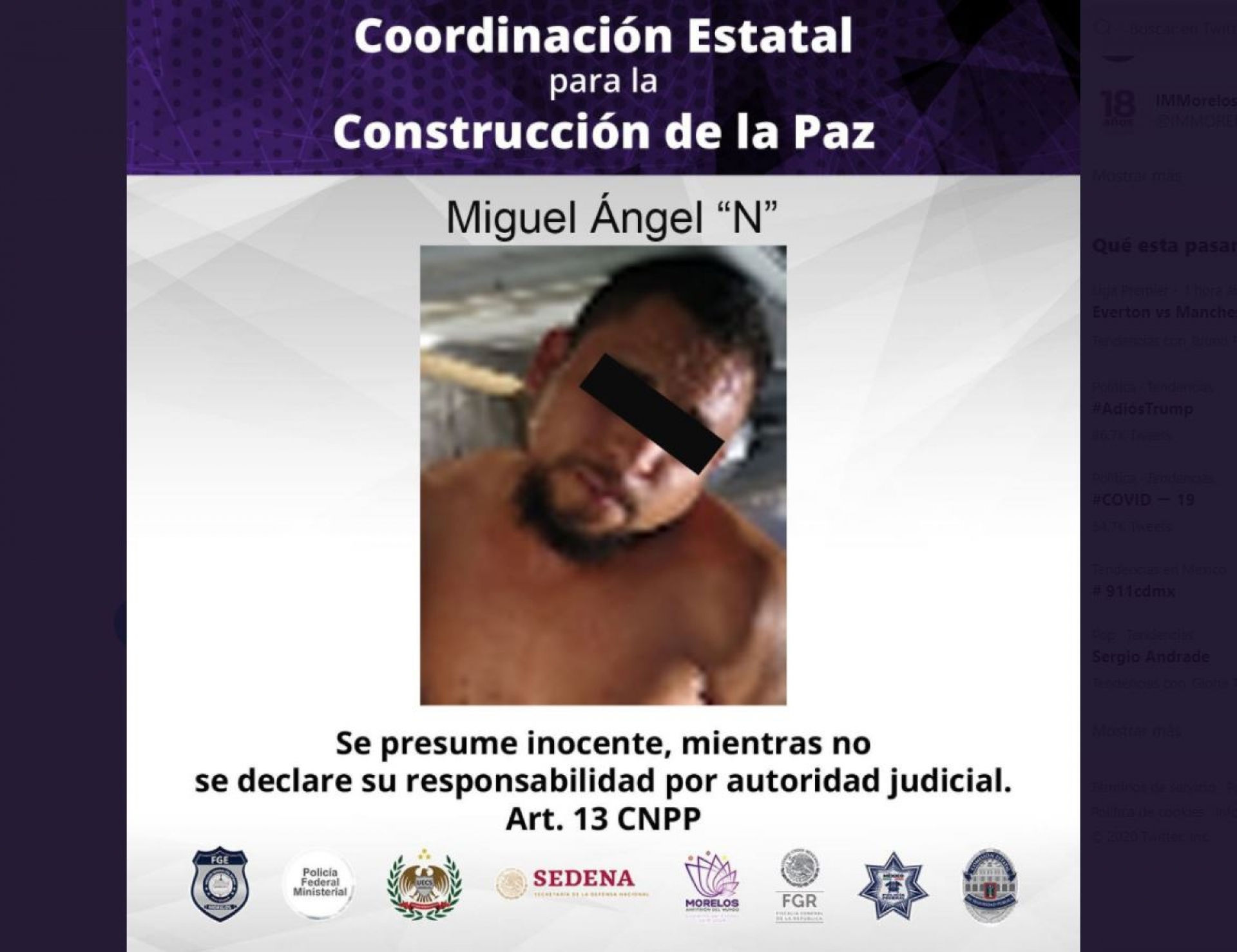 Terminó en los separos por golpear a su esposa