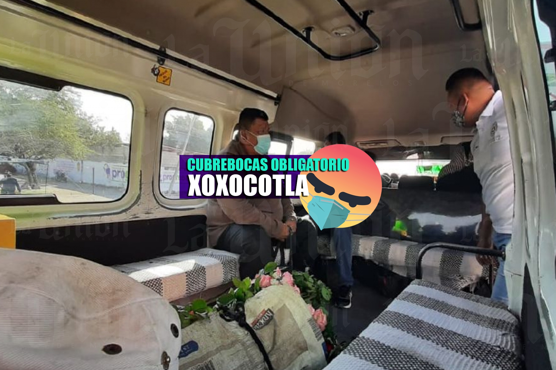 Refuerzan campaña de uso obligatorio de cubrebocas en Xoxocotla