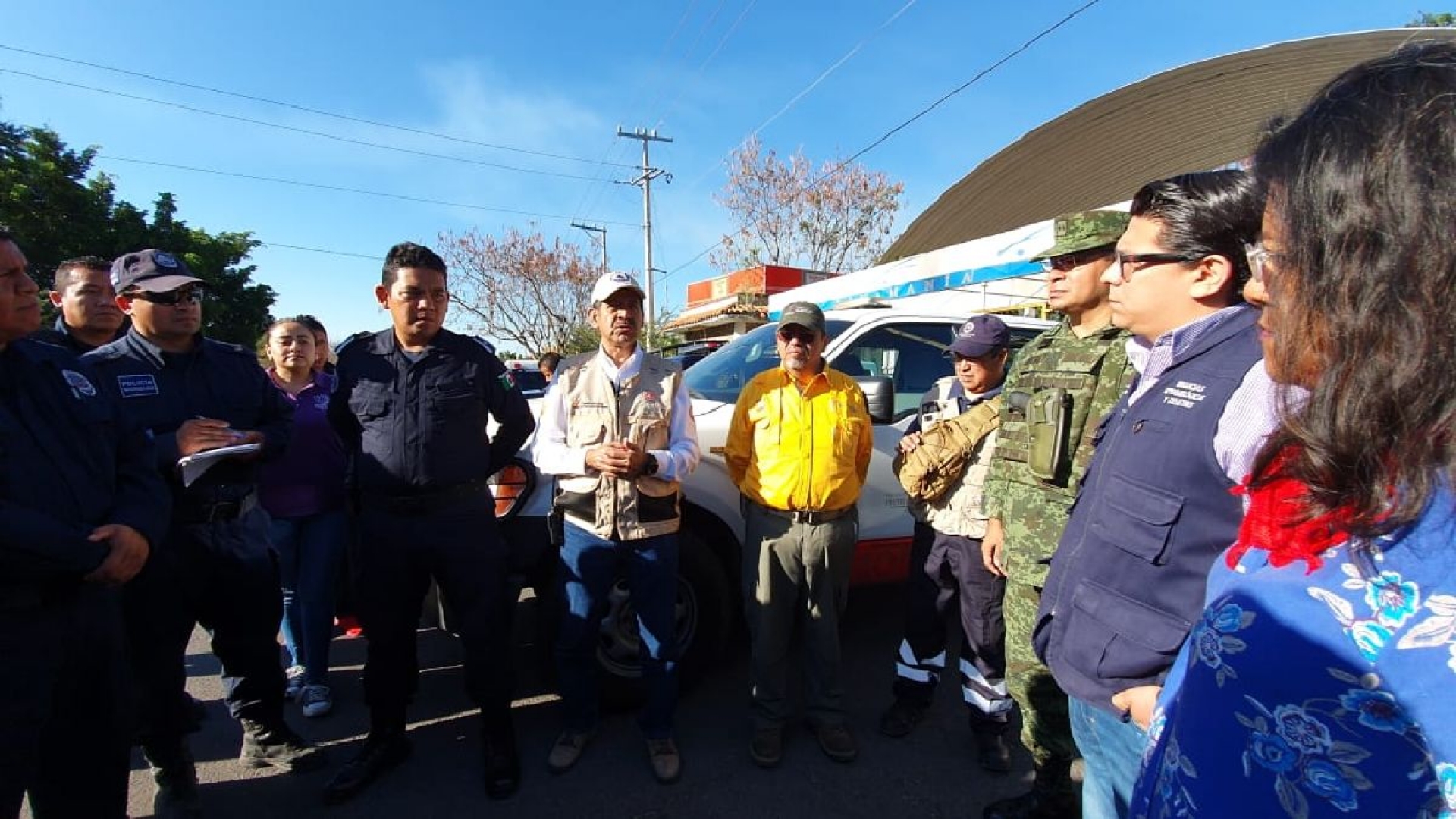 Supervisan las rutas de evacuación de la zona oriente