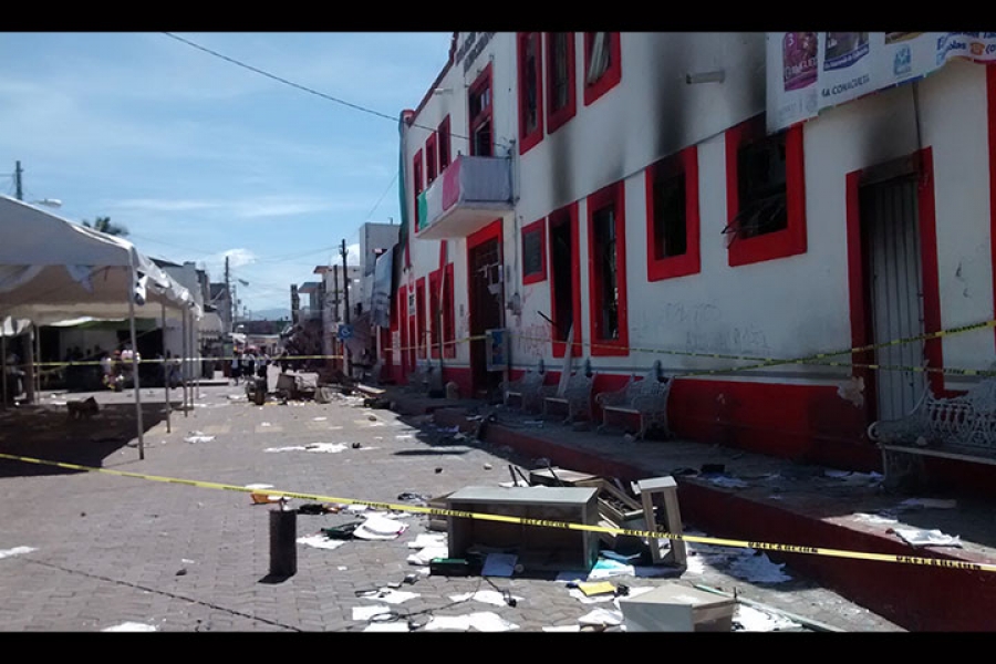 Entrega la Policía Federal el Palacio Municipal de Axochiapan