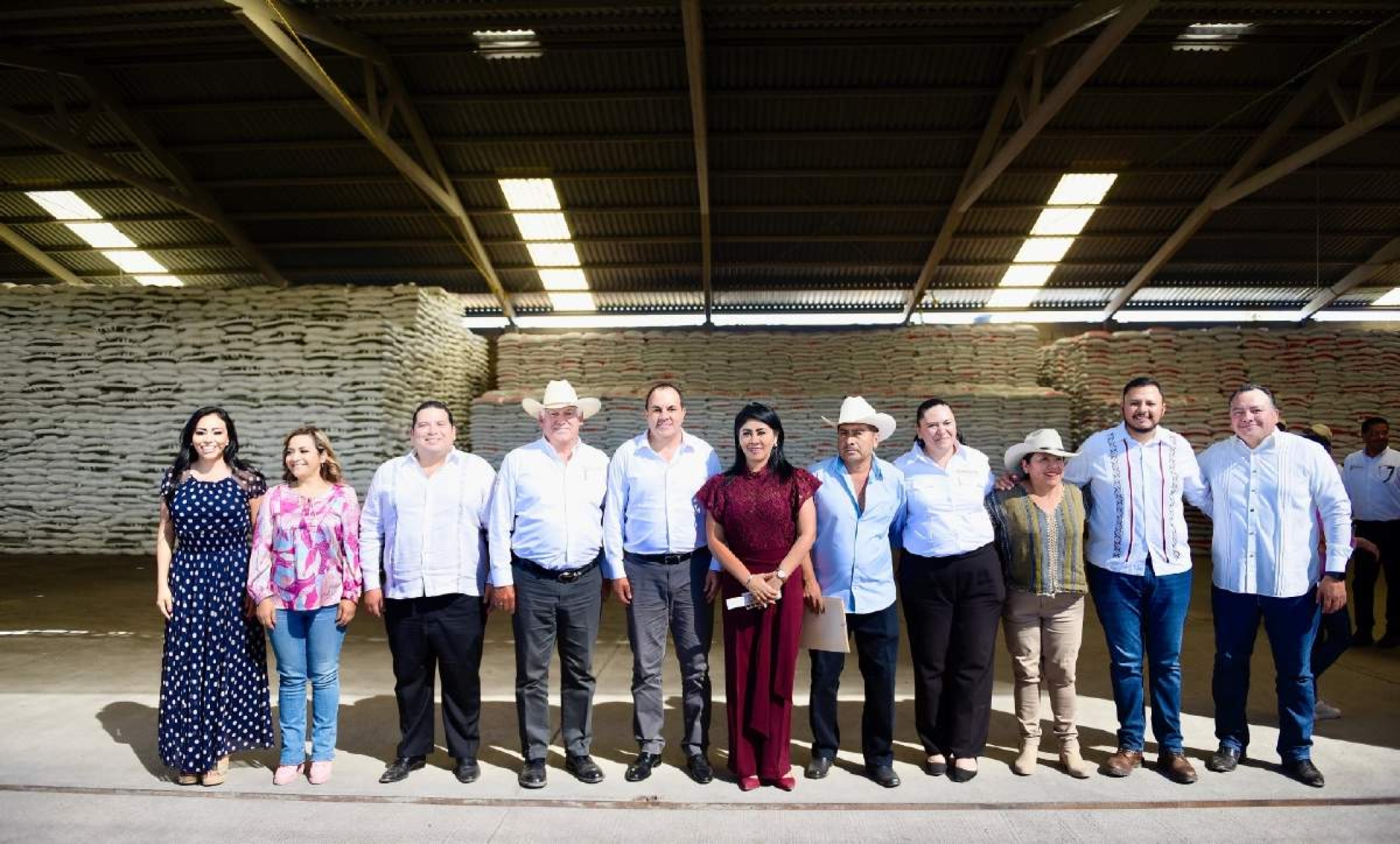 Por quinto año consecutivo, entregan gobierno de Cuauhtémoc Blanco y Federación insumos del programa de fertilizantes para el bienestar