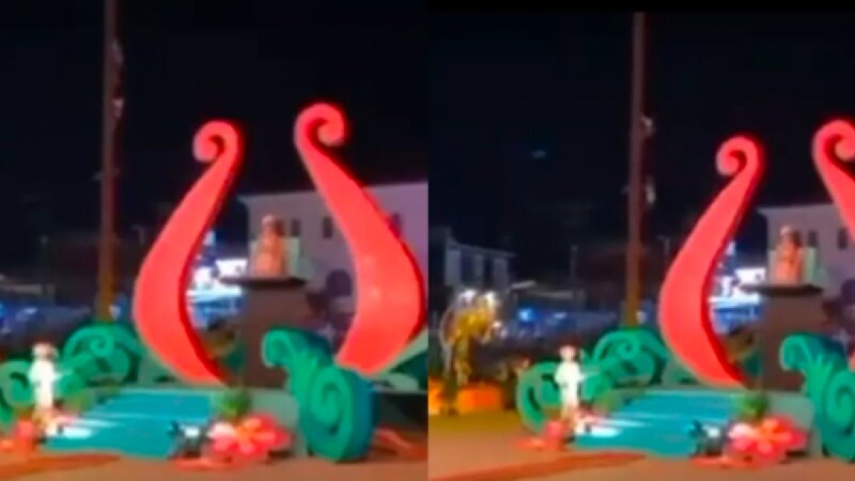 Voladora de Papantla muere al caer durante la Feria de Huauchinango