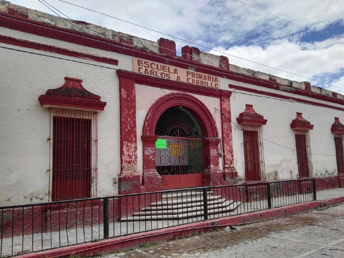 Sin condiciones, para retorno a clases en Primaria “Carlos A. Carrillo” de Amacuzac