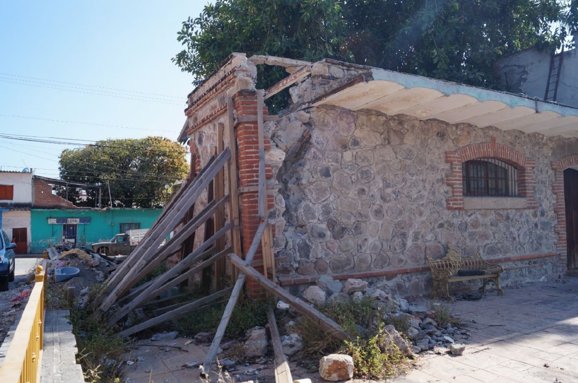 En el abandono, antigua estación del ferrocarril de Jojutla