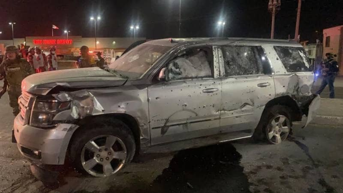 Matamoros "en llamas", balaceras y bloqueos dejan dos policías y un militar heridos