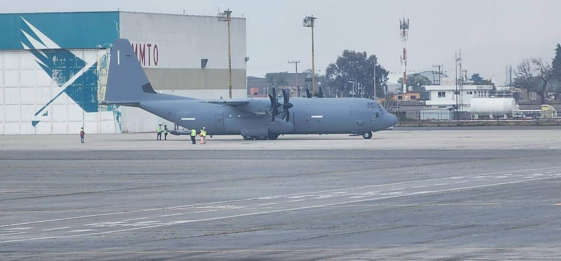 Gabinete de Seguridad confirma llegada de avión militar de EU a México