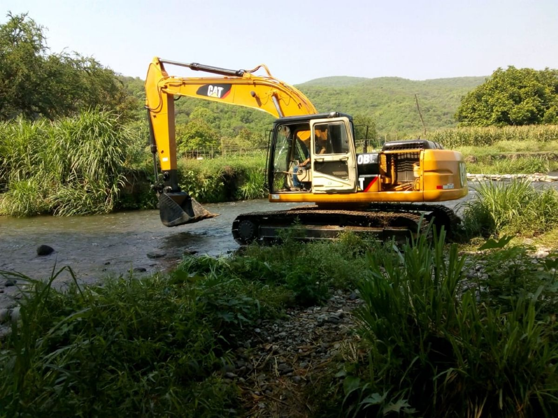Inicia PC Tetecala el desazolve del río Chalma
