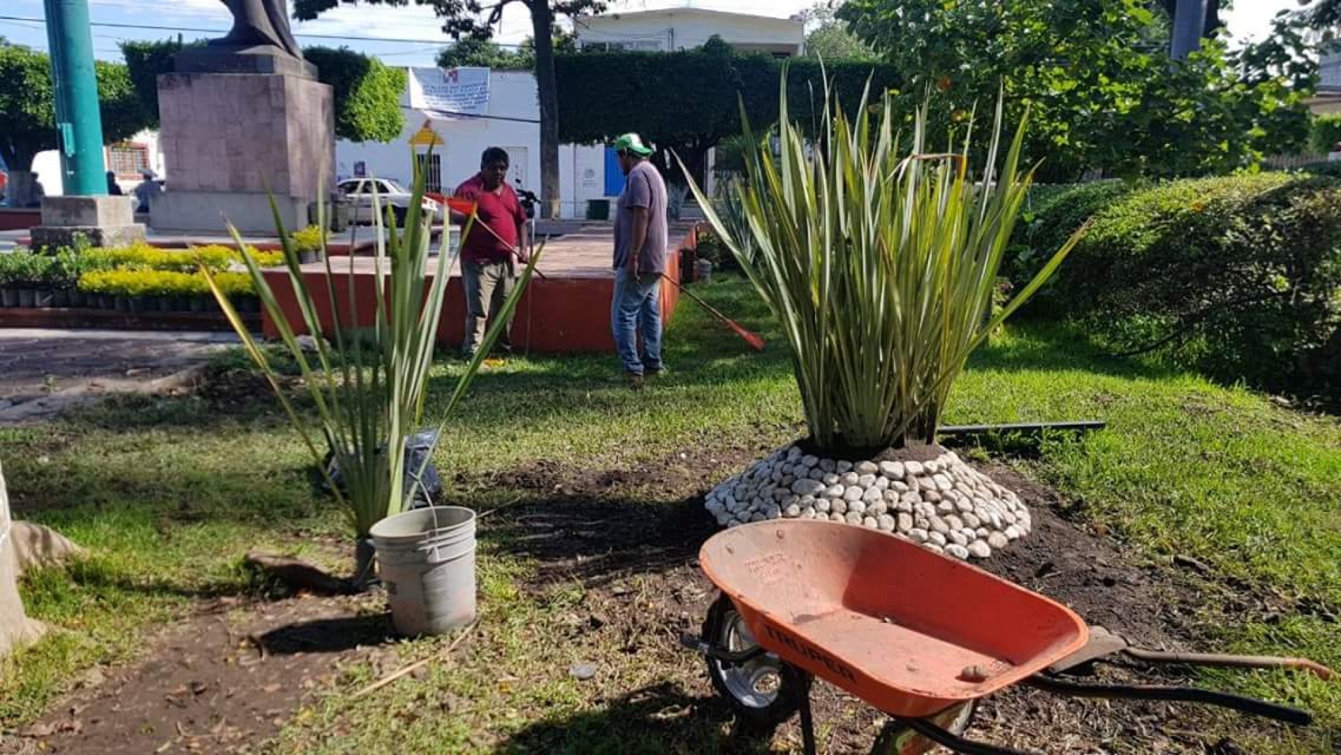 Emprende Jantetelco rehabilitación de sus parques públicos