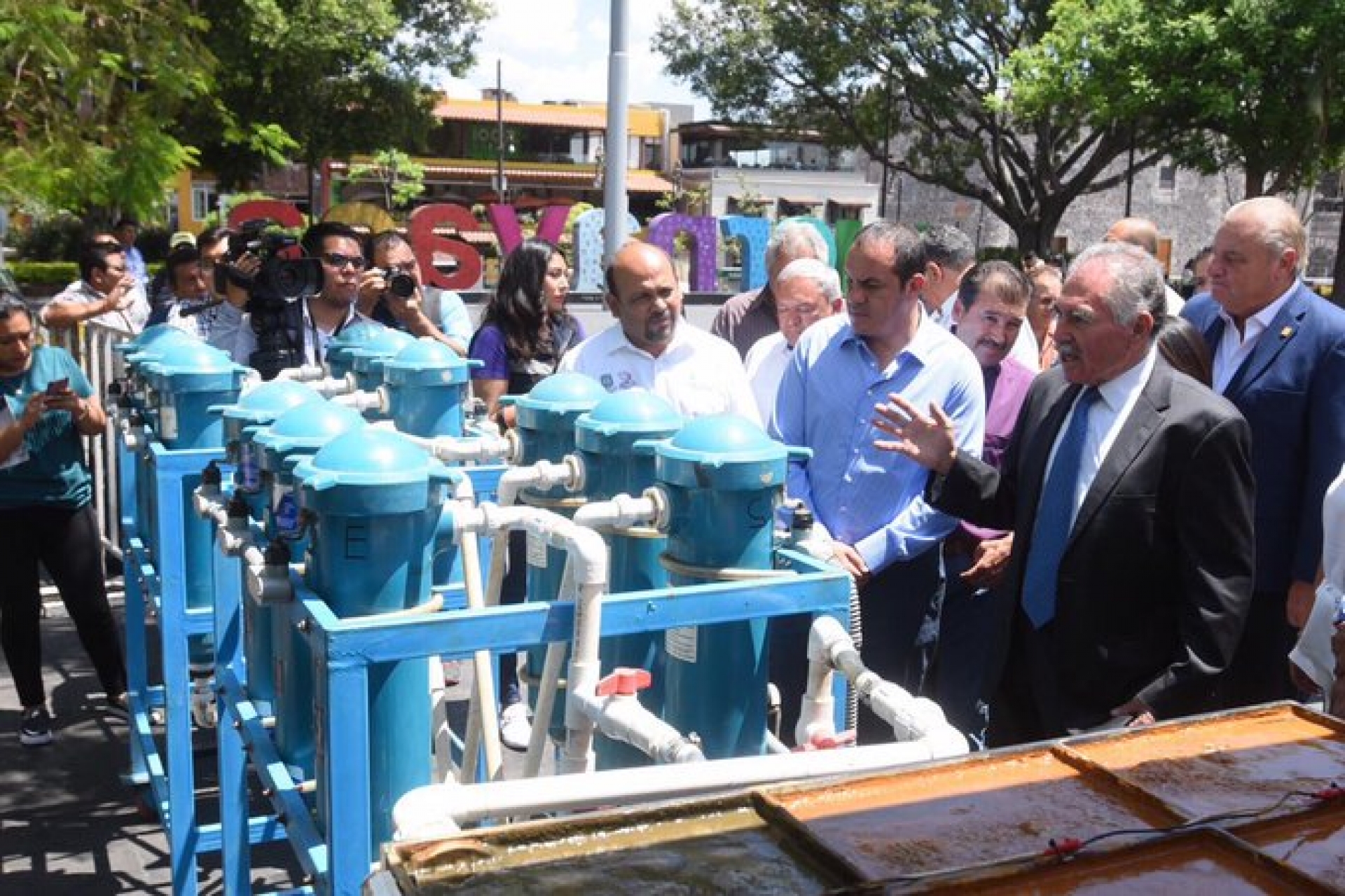 Invita Cuauhtémoc Blanco a fomentar la cultura del agua en Morelos