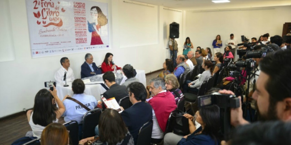 Anuncian la Segunda Feria del Libro en la UAEM, "Sembrando Futuro"