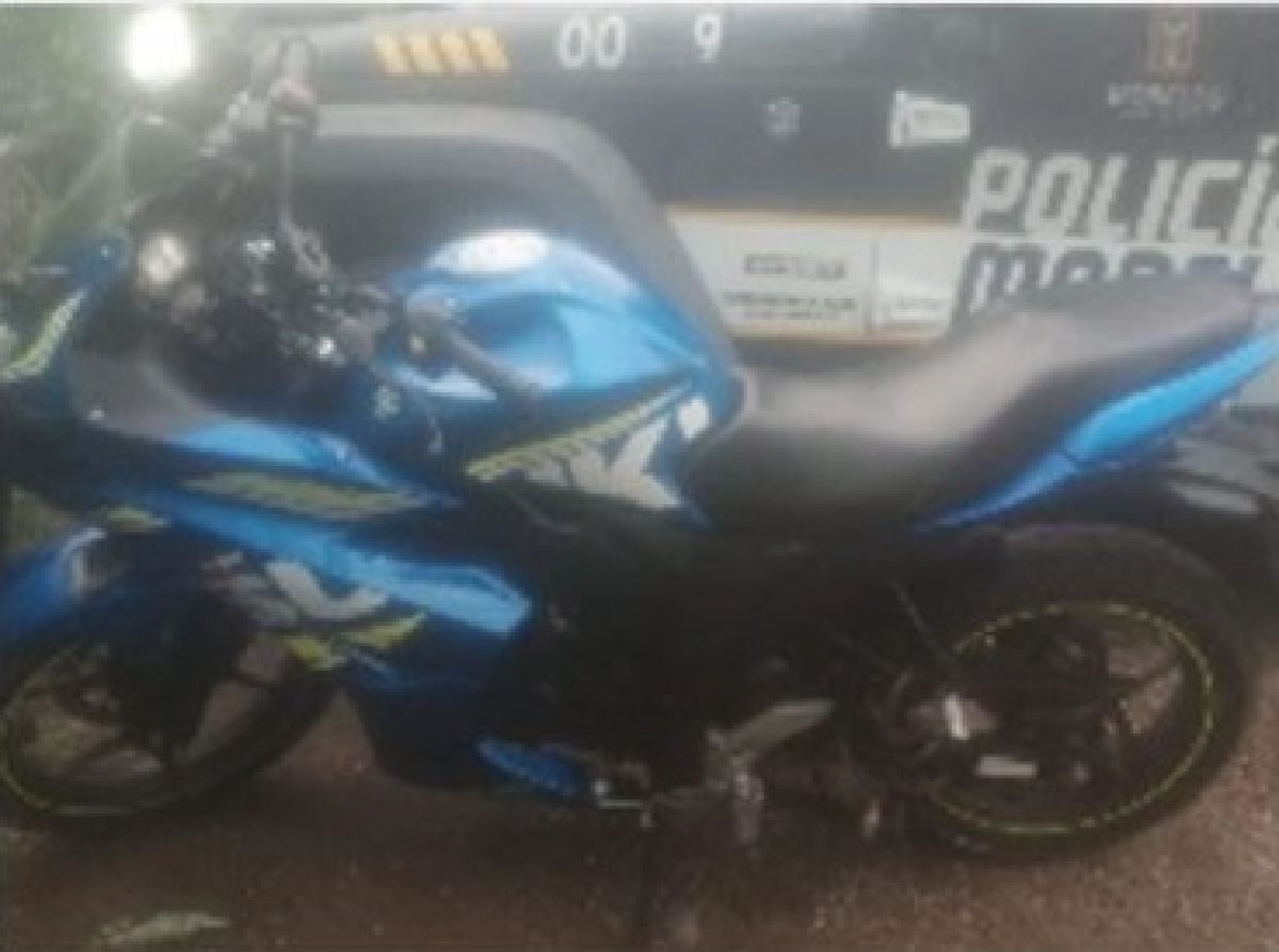 Conducía una moto que acababa de ser robada