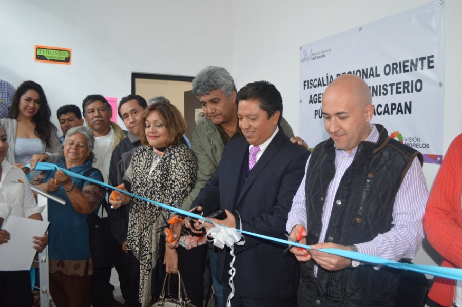 Reinauguran las oficinas regionales del ministerio público en Tlayacapan