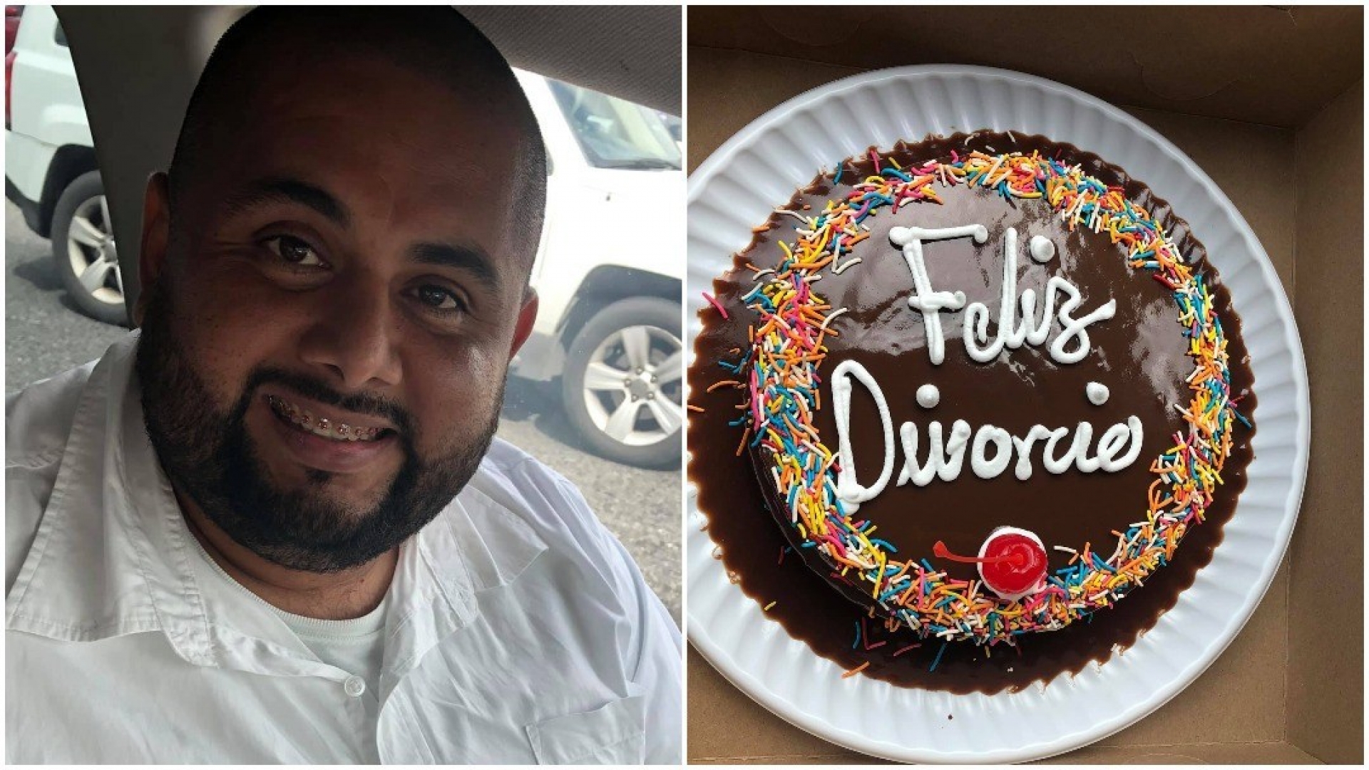 Abogado regala pasteles a sus clientes después de su divorcio