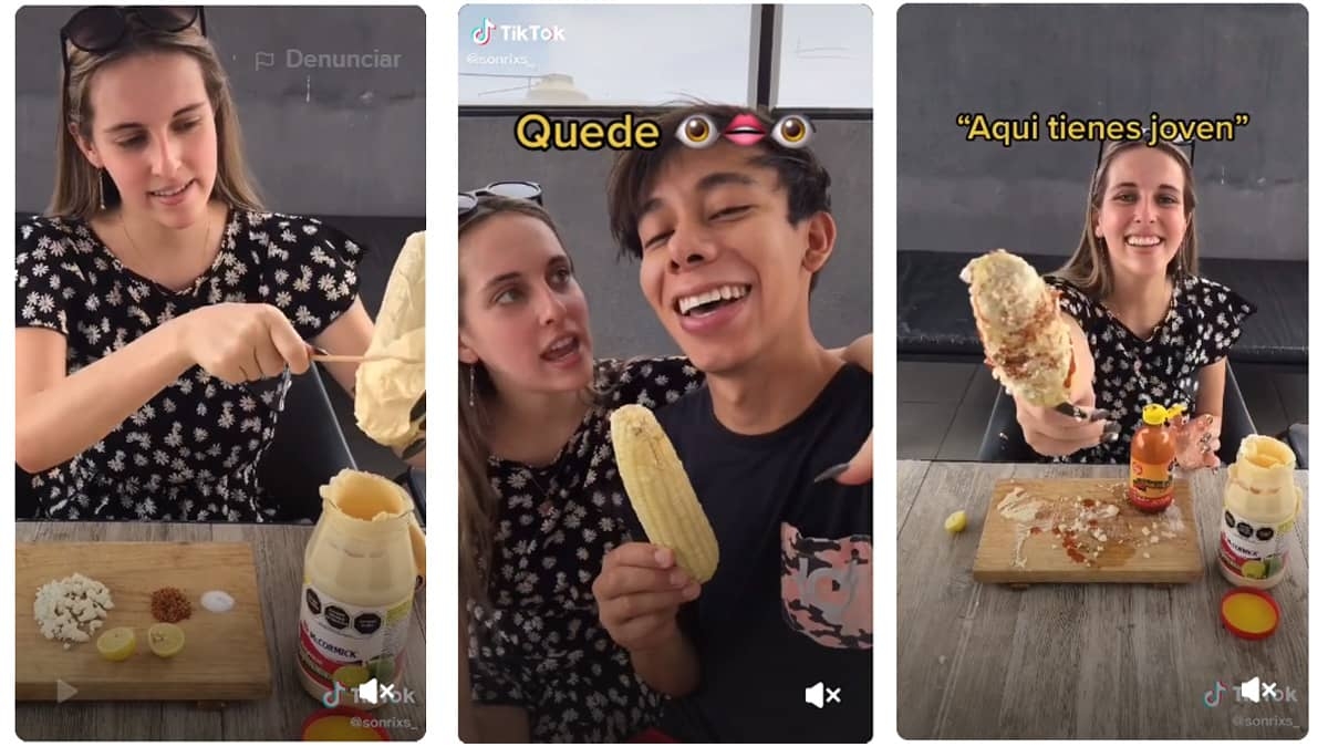 Canadiense muestra cómo se prepara un elote en México; divertido video se hace viral