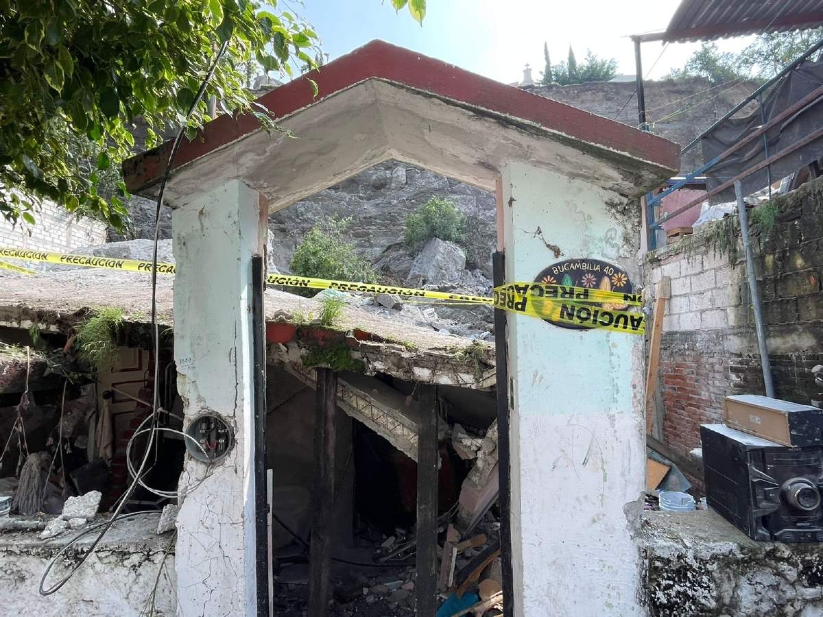 El derrumbe del paredón lo dejó sin patrimonio