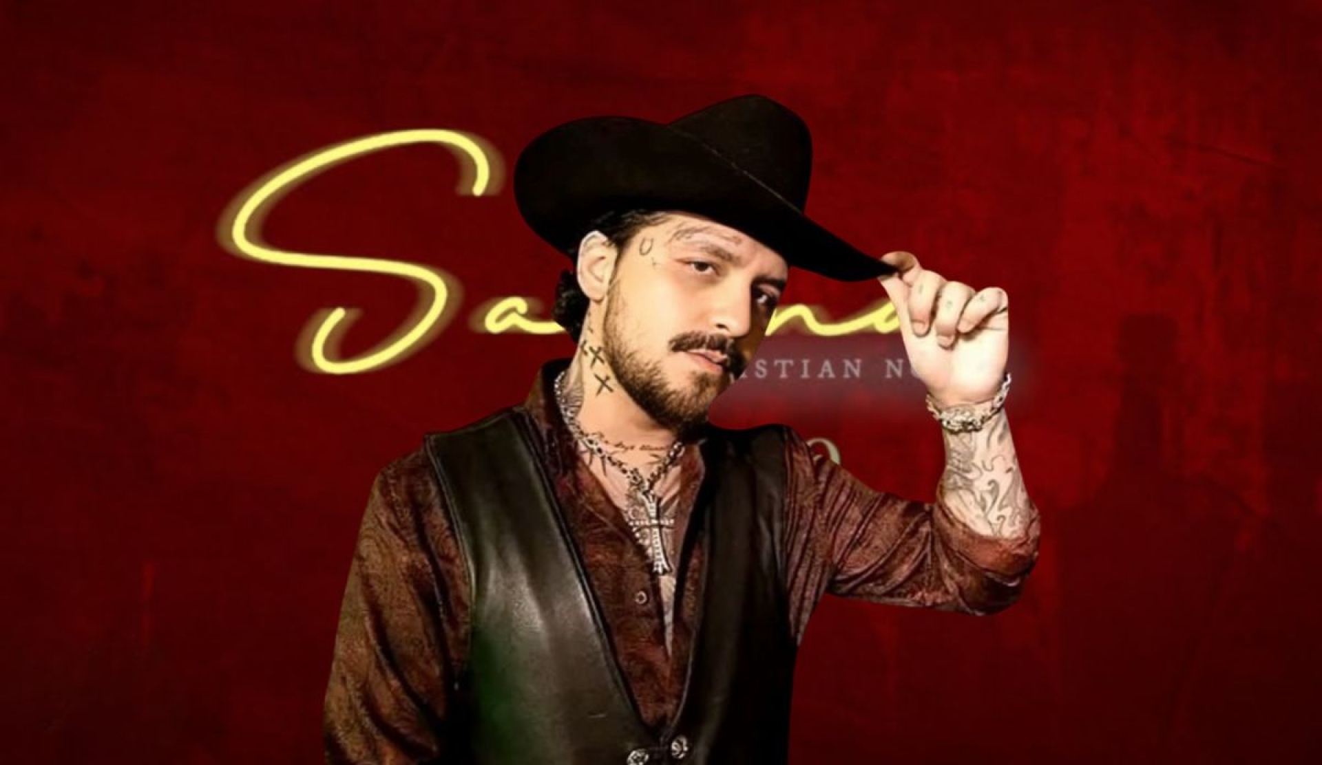 Christian Nodal lanza 'Sabina' el mismo día de su aniversario con Ángela Aguilar