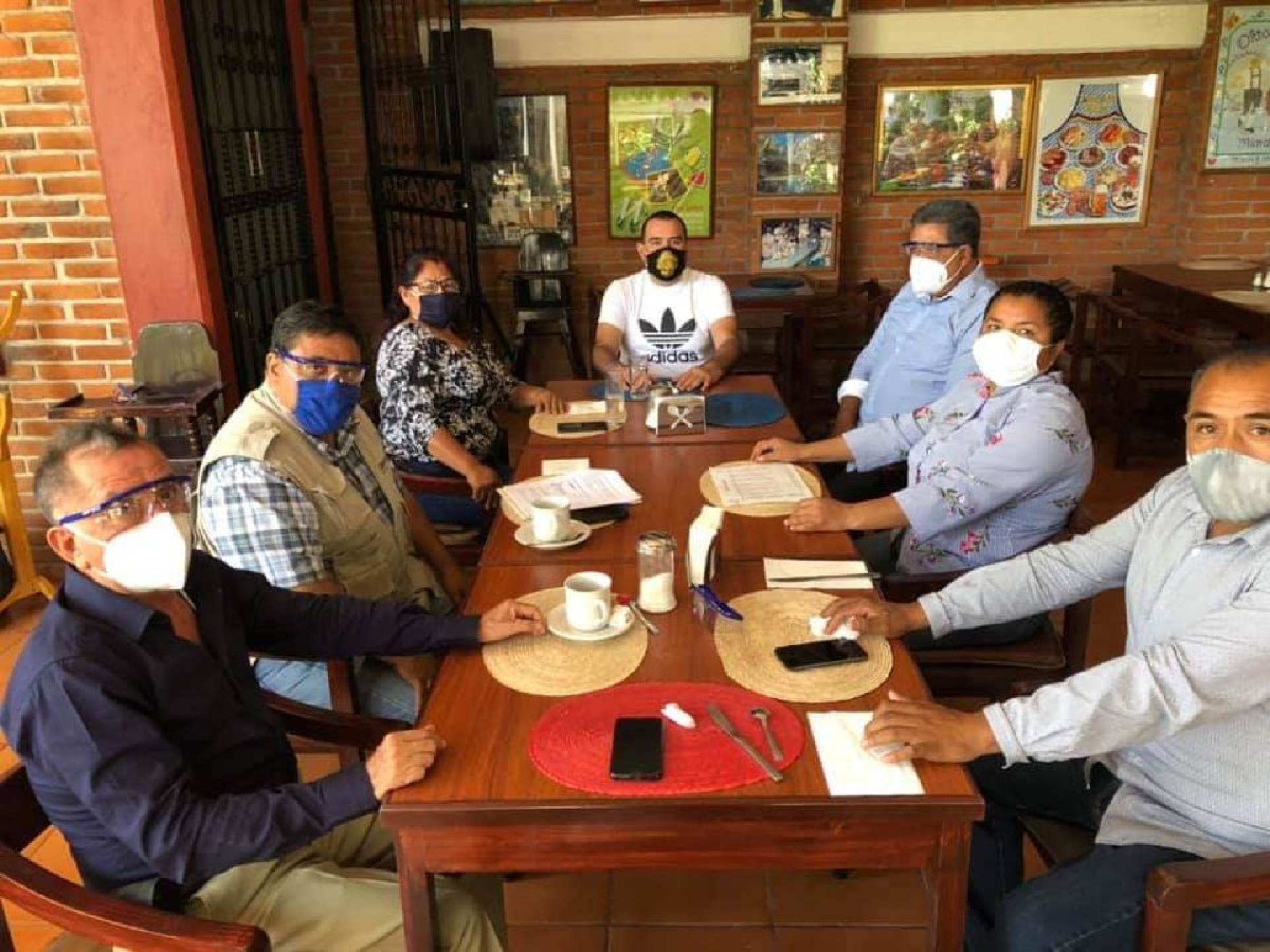 Se reúne alcalde de Yautepec con Comité de Contingencias