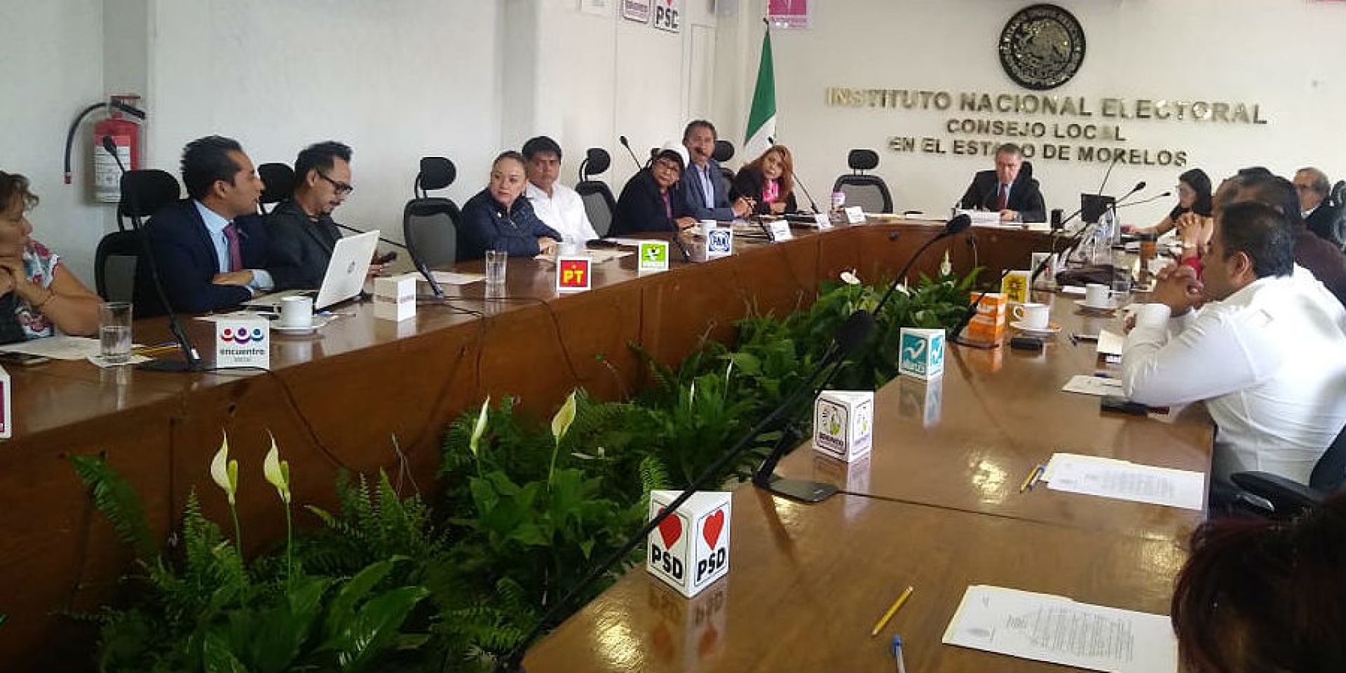 Consejo local del INE en Morelos realiza sesión permanente