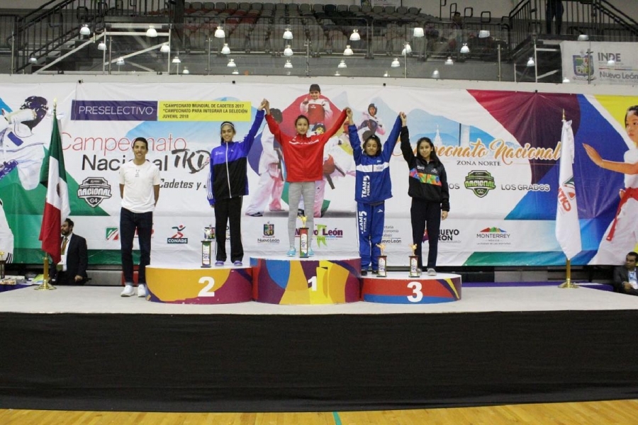 Van Sophia Jorge y Zaira Salgado a preselección nacional de taekwondo