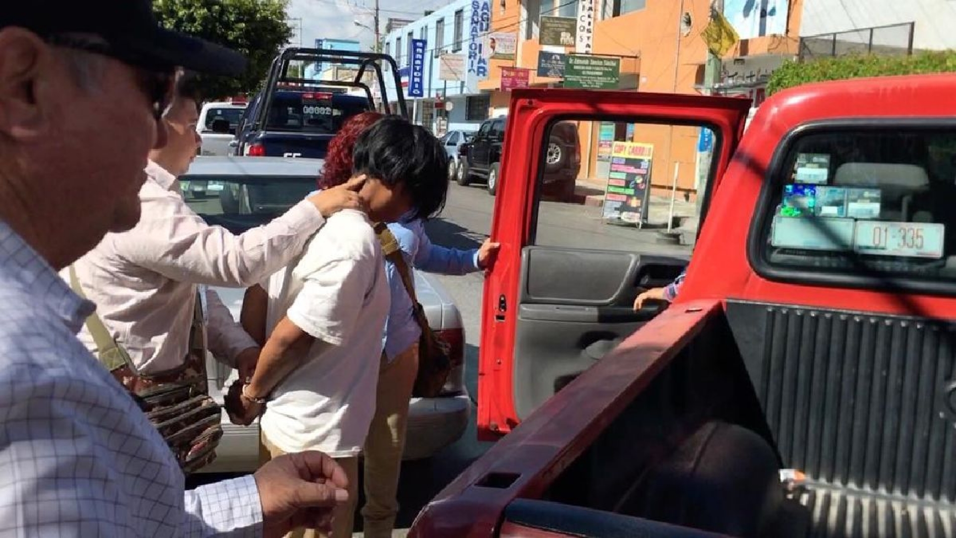 Despliegan fuerte operativo para trasladar a presunto asesino de niña