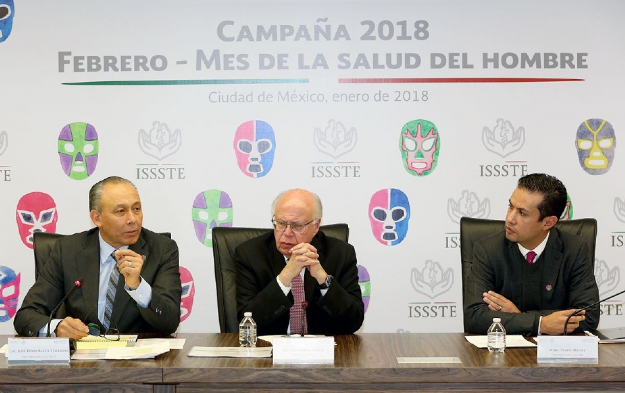 Encabeza ISSSTE la estrategia “Febrero, Mes de la Salud del Hombre 2018”